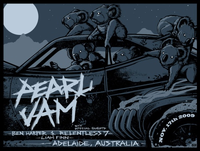 Pearl Jam 2009 ADELAIDE by MUNK ONE