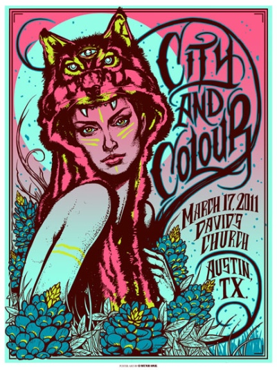 CityandColour 2011 AUSTIN by Munk One