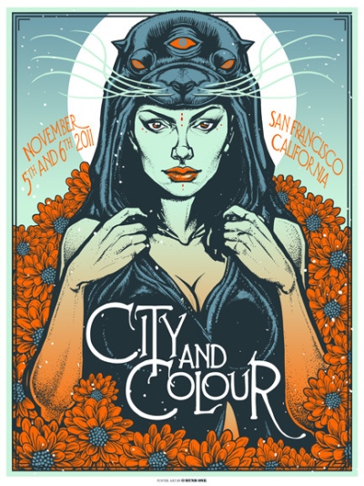 CityandColour 2011 SAN FRANCISCO by Munk One