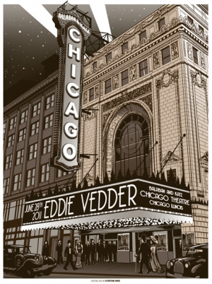 Eddie Vedder 2011 CHICAGO 28TH BY MUNK ONE