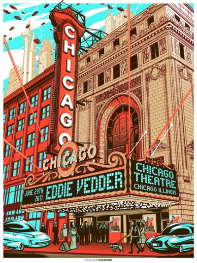 Eddie Vedder 2011 CHICAGO 29TH BY MUNK ONE