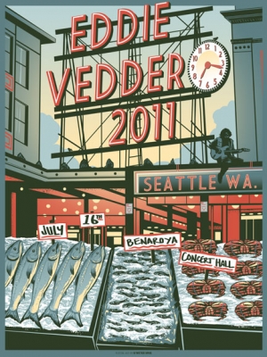Eddie Vedder 2011 SEATTLE by Munk One