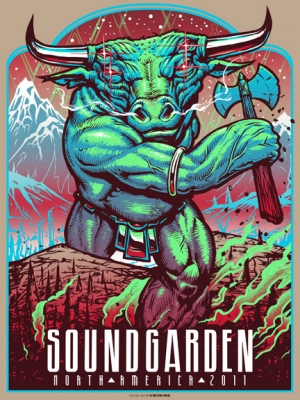 SOUNDGARDEN 2011 NA TOUR by MUNK ONE