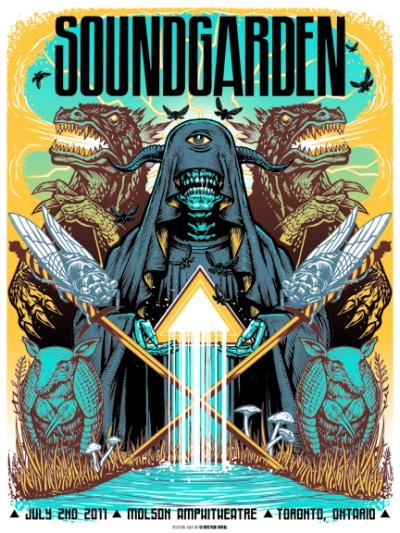 SOUNDGARDEN 2011 TORONTO by MUNK ONE