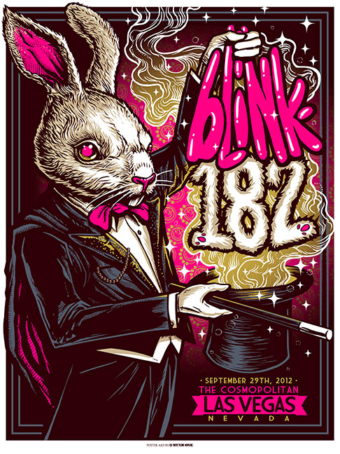 Blink-182 2012 VEGAS by Munk One
