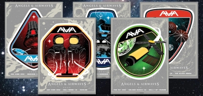 ANGELS and AIRWAVES 2012 Print Set by Munk One