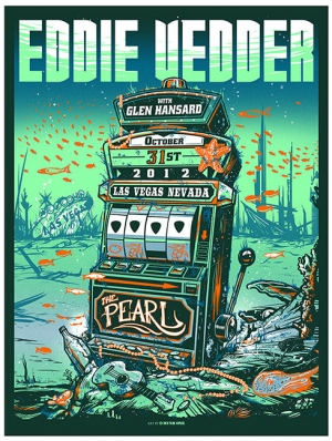 Eddie Vedder 2012 VEGAS by Munk One