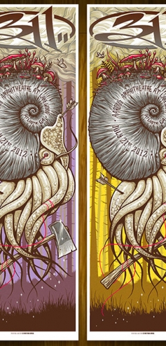 311 2012 ATLANTA Print and Variant by Munk One
