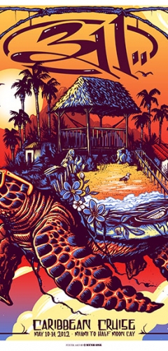 311 2012 CRUISE print by Munk One