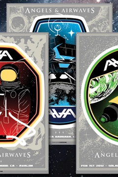 ANGELS and AIRWAVES 2012 Print Set by Munk One