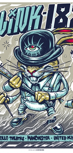 Blink-182 2012 MANCHESTER variant by Munk One