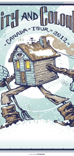 City And Colour 2012 CANADA TOUR by Munk One