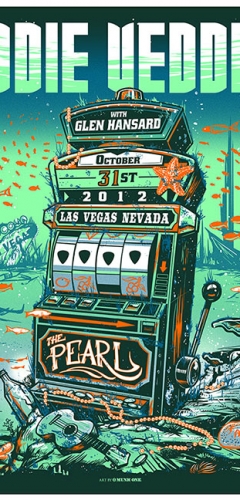 Eddie Vedder 2012 VEGAS by Munk One