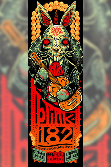 Blink-182 2013 LOS ANGELES by Munk One
