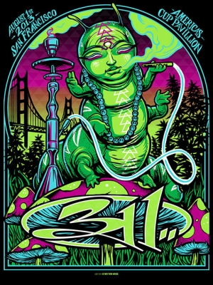 311 2013 SAN FRANCISCO POSTER by MUNK One