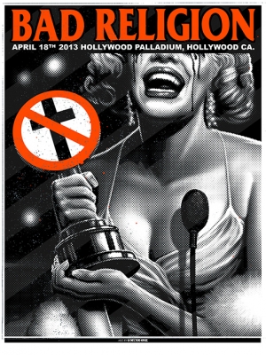 BAD RELIGION 2013 HOLLYWOOD by Munk One