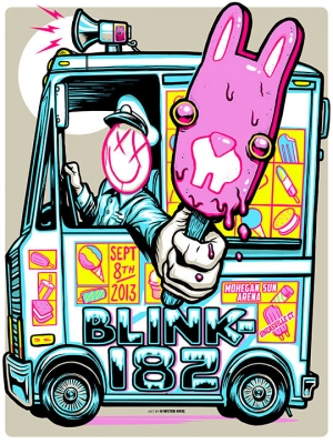 Blink-182 2013 UNCASVILLE by Munk One