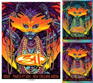 311 2014 311DAY NEW ORLEANS Print and Variants by Munk One