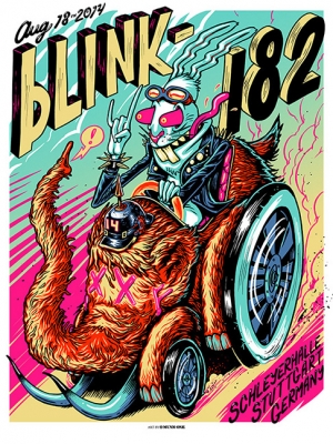 Blink-182 2014 STUTTGART by Munk One