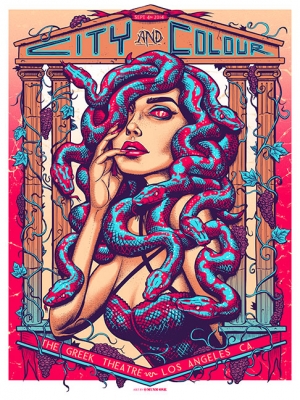 CityandColour 2014 LOS ANGELES by Munk One
