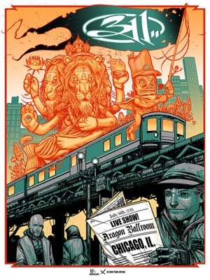 311 2015 CHICAGO Collaboration by N8 Van Dyke and Munk One