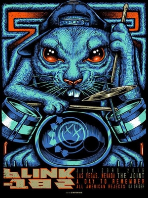 Blink-182 2016 LAS VEGAS by Munk One