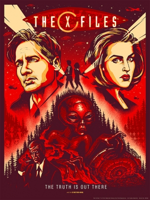 X-FILES 2016 Art Print by Munk One