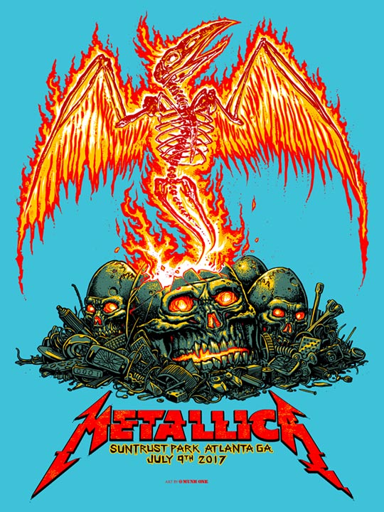 Metallica Atlanta 2017 by Munk One
