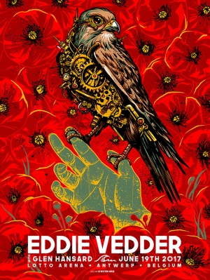 Eddie Vedder Antwerp 2017 by Munk One