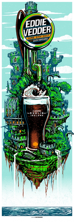 Eddie Vedder Dublin 2017 by Munk One