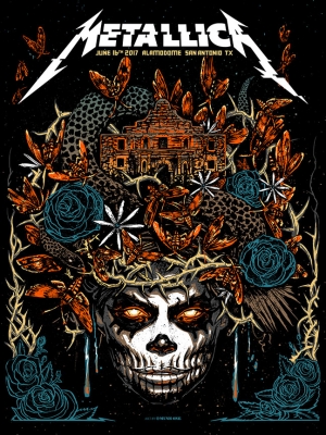 Metallica San Antonio 2017 by Munk One
