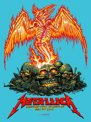 Metallica Atlanta 2017 by Munk One