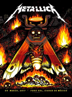 Metallica Mexico 2017 N3 by Munk One
