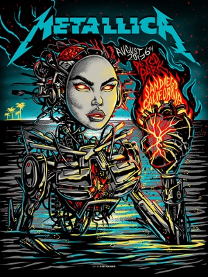 Metallica San Diego 2017 by Munk One