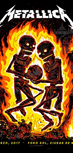 Metallica Mexico 2017 N2 by Munk One