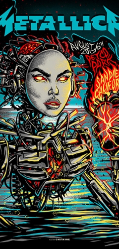 Metallica San Diego 2017 by Munk One