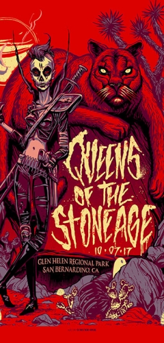 Queens of the stone age 2017 by Munk One