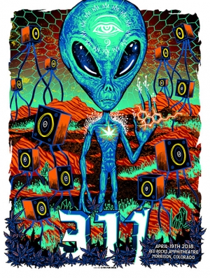 311 Red Rocks 2018 by Munk One