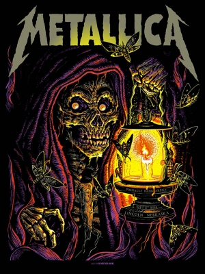 Metallica Lincoln NE by Munk One