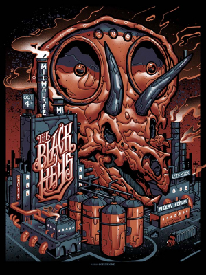 Black Keys Milwaukee by Munk One