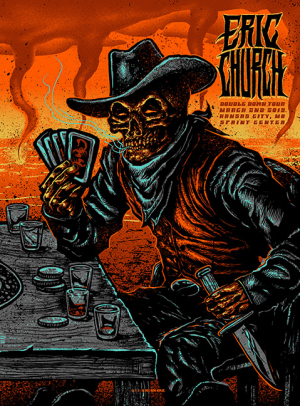 Eric Church Kansas N2 by Munk One