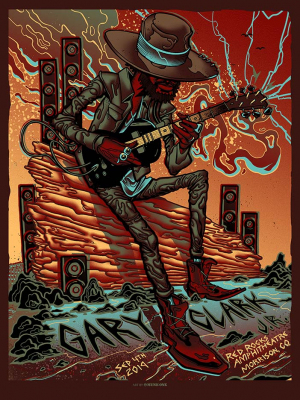 Gary Clark Jr, RED ROCKS 2019 by Munk One