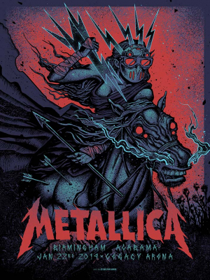 METALLICA BIRMINGHAM by Munk One