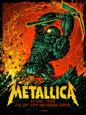 METALLICA EL PASO 2019  by Munk One