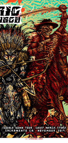 Eric Church Sacramento Collaboration by Emek and Munk One 2019