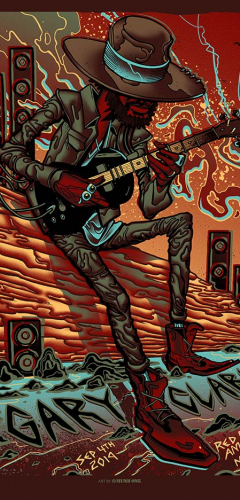 Gary Clark Jr, RED ROCKS 2019 by Munk One