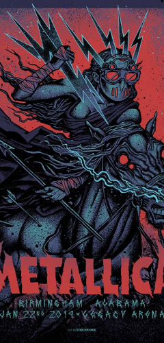 METALLICA BIRMINGHAM by Munk One