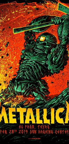 METALLICA EL PASO 2019  by Munk One
