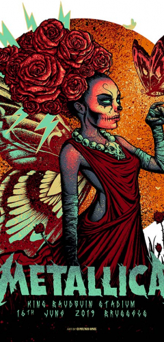 Metallica Brussels 2019 by Munk One