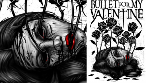 Bullet For My Valentine ROSES by Munk One